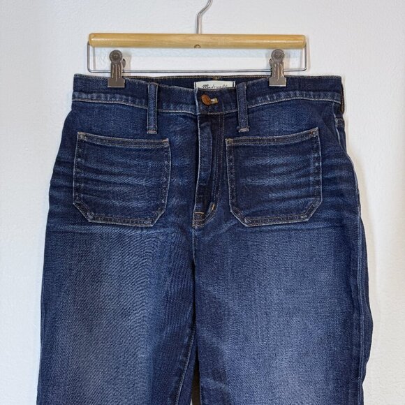 Madewell Jeans Cali Demi Boot Crop Stretch Denim 28 - Picture 1 of 9